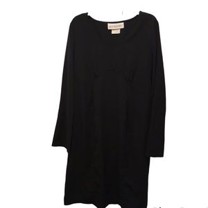 Motherhood S Small Little Black Maternity Career Casual 3/4 Sleeveless Dress